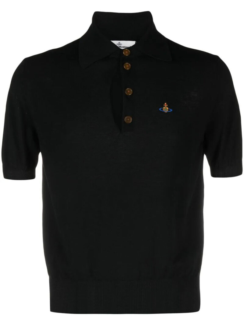 Vivienne Westwood  Orb cut-out detail polo shirt