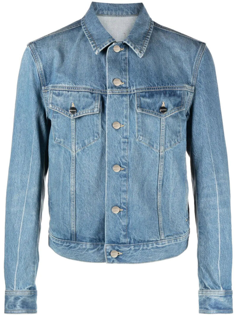 Ferragamo  logo-patch denim jacket