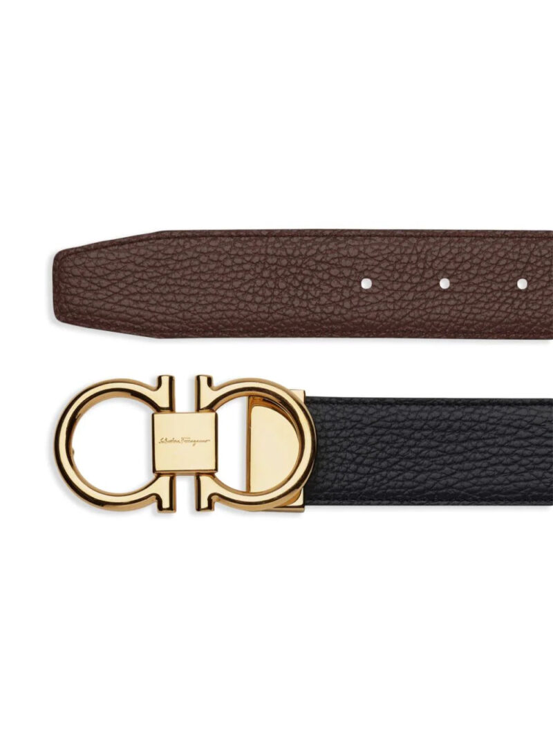 Ferragamo Gancini reversible belt