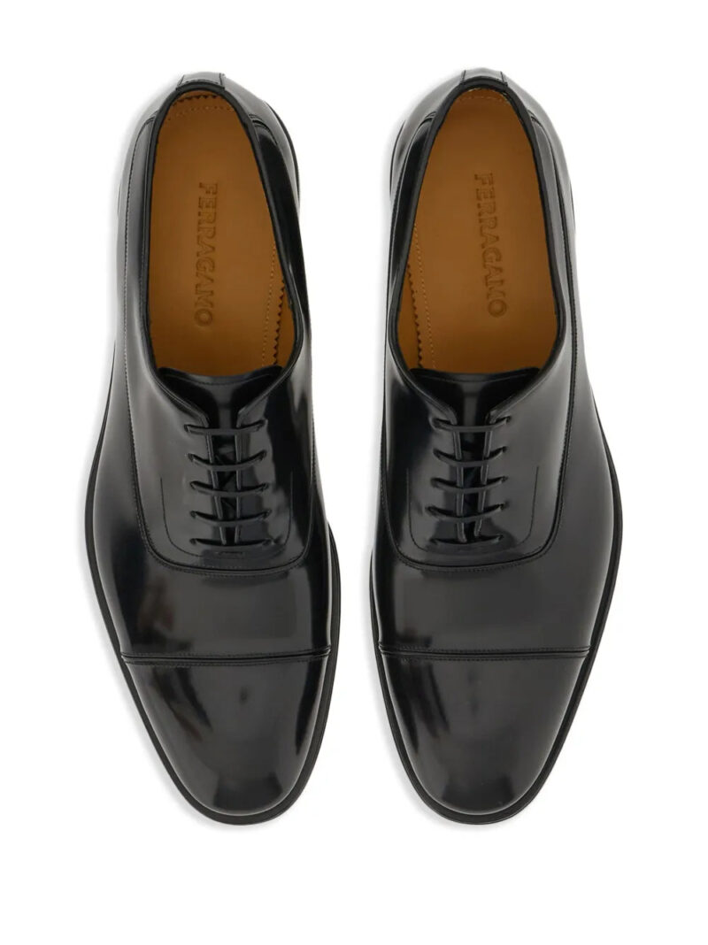 Ferragamo lace-up leather oxford shoes