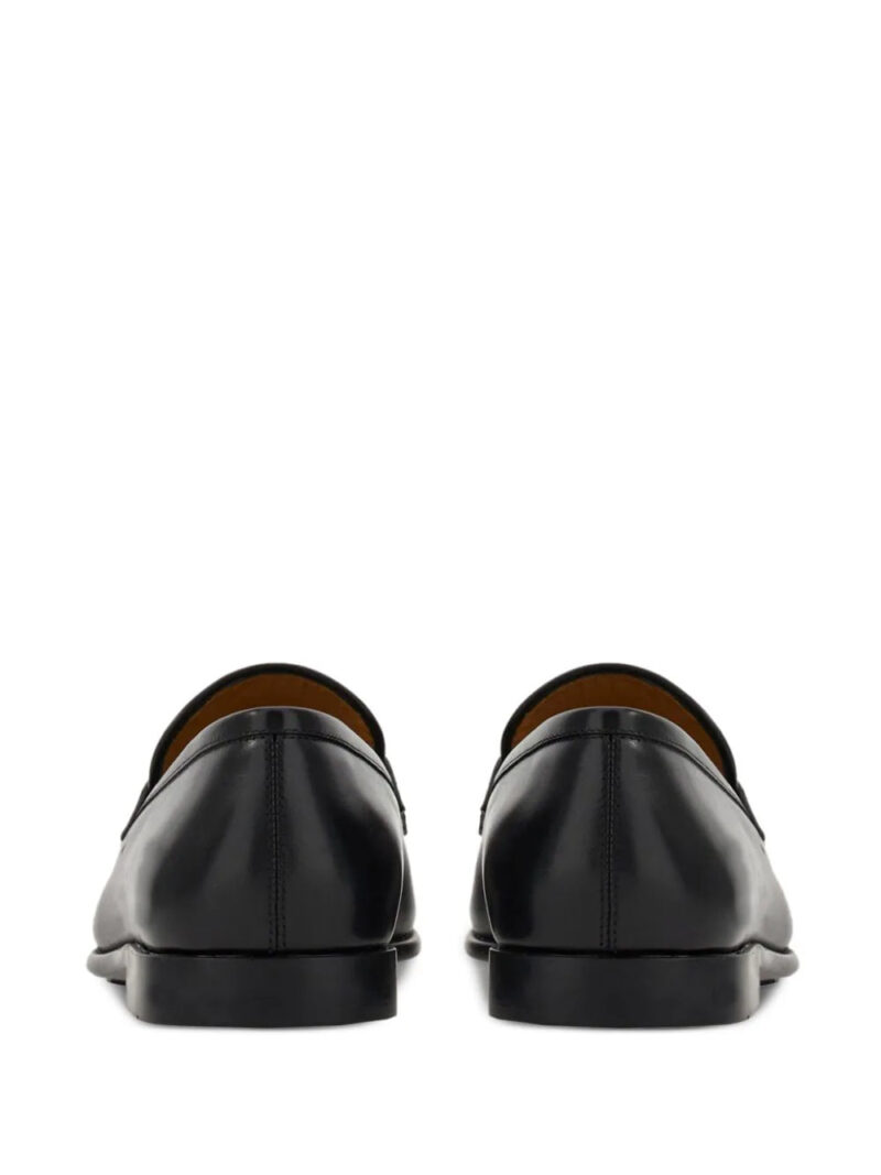 Ferragamo Gancini Horsebit leather loafers