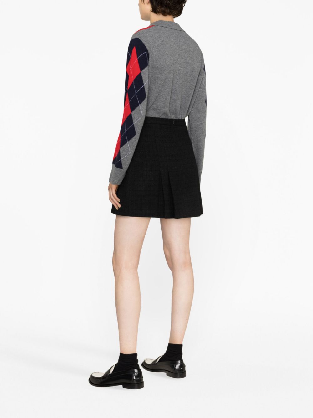 SANDRO high-waisted pleated miniskirt - Image 4