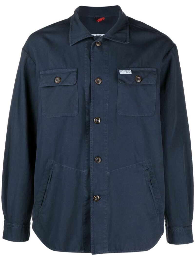Fay  button-up shirt jacket