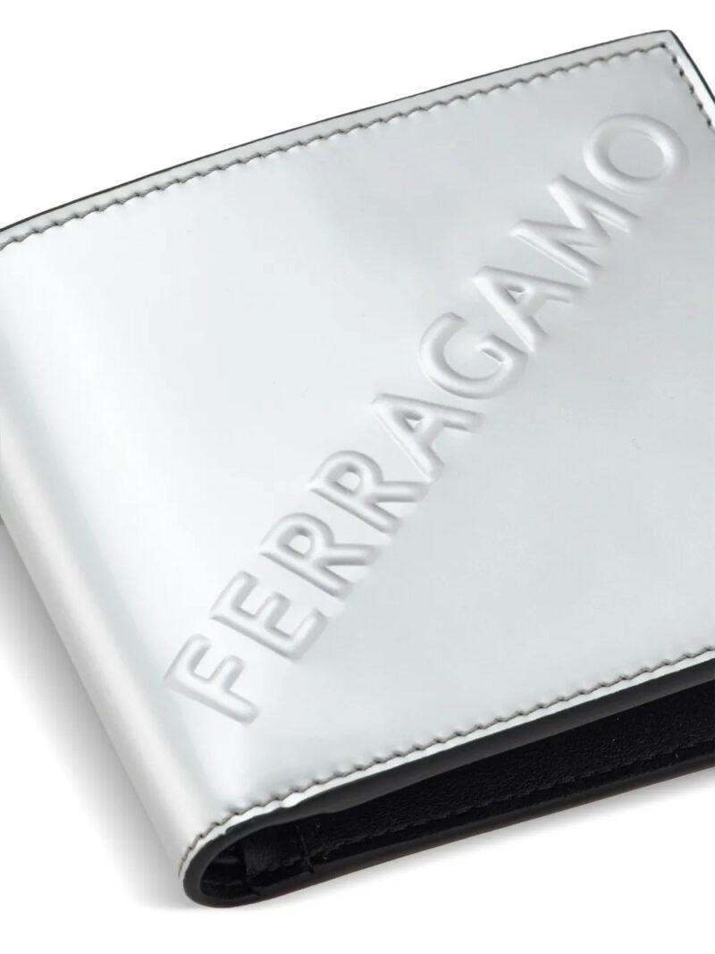 Ferragamo  logo-embossed leather wallet