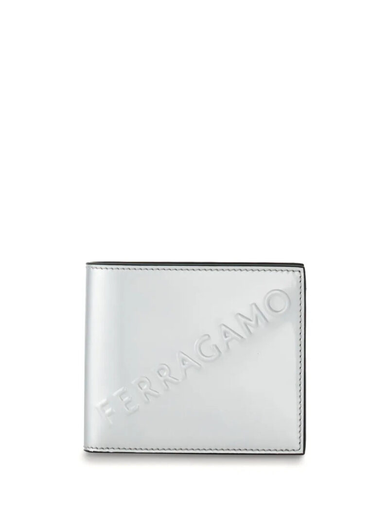 Ferragamo  logo-embossed leather wallet