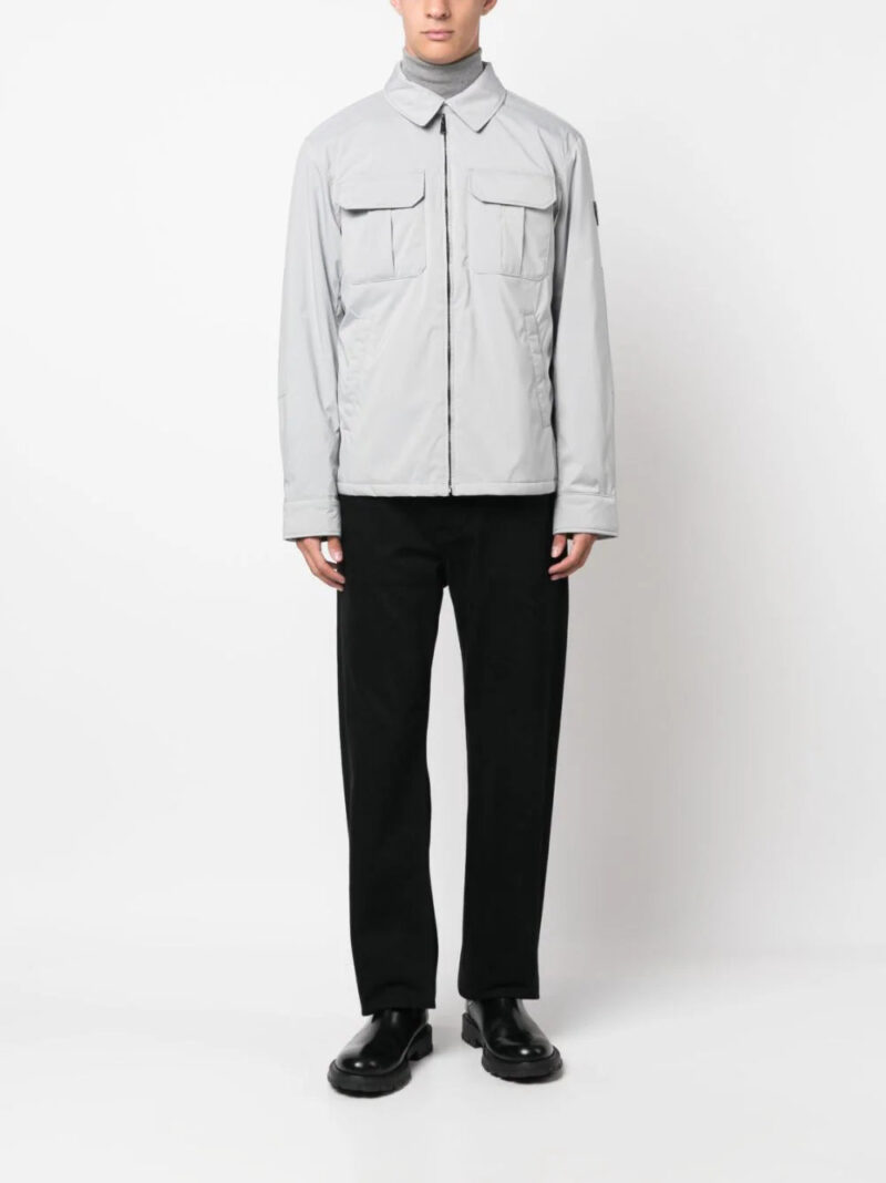 Polo Ralph Lauren  logo-patch insulated shirt jacket
