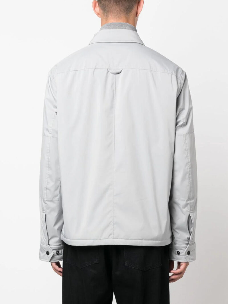 Polo Ralph Lauren  logo-patch insulated shirt jacket