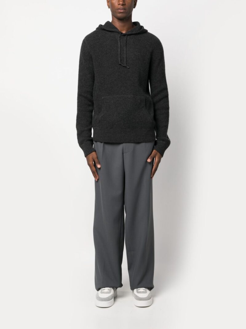 Polo Ralph Lauren ribbed-knit cashmere hoodie