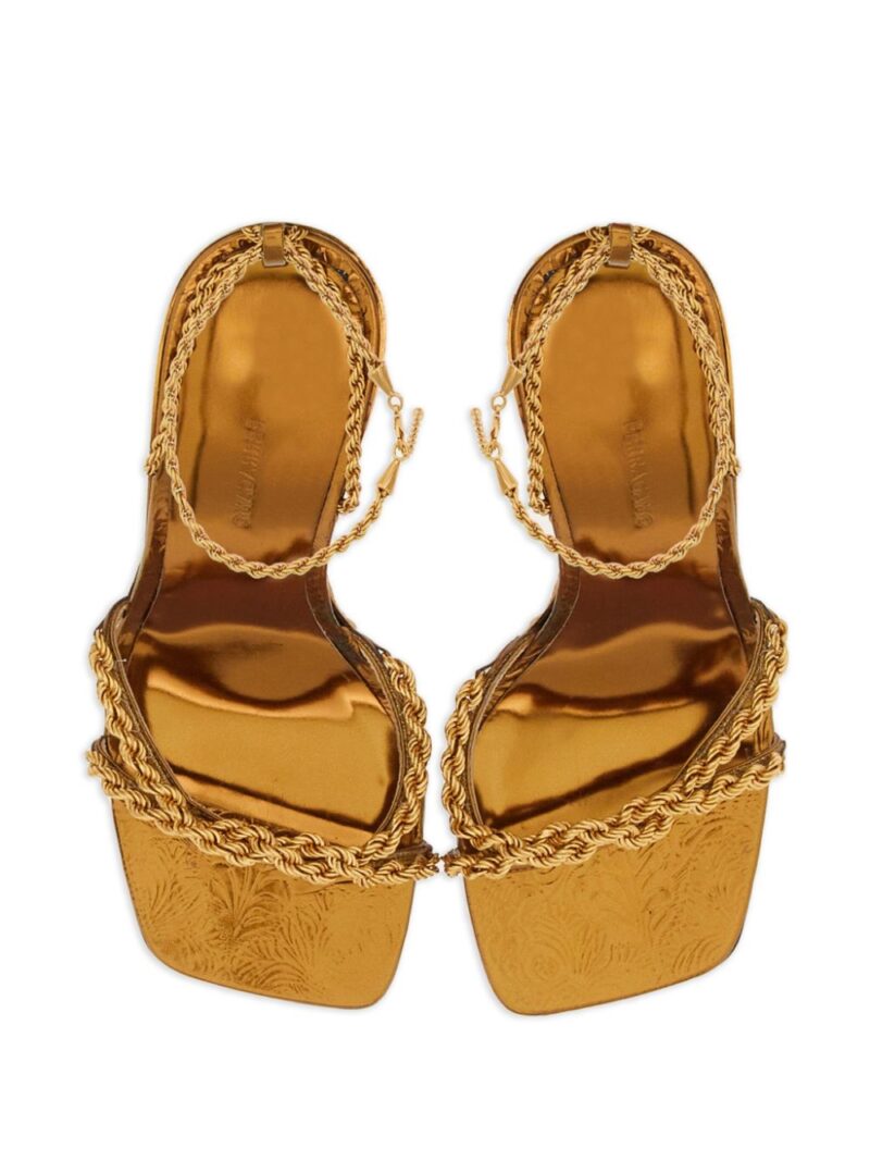 Ferragamo Bejeweled 105mm sandals