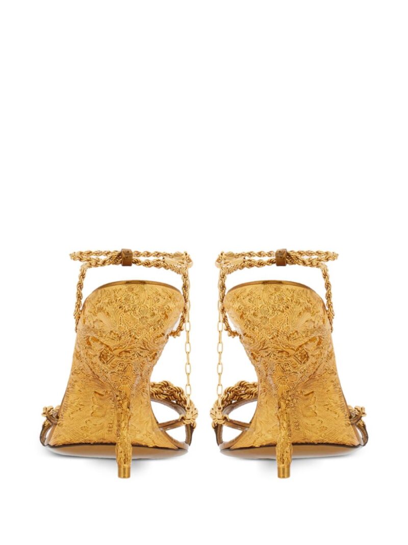 Ferragamo Bejeweled 105mm sandals