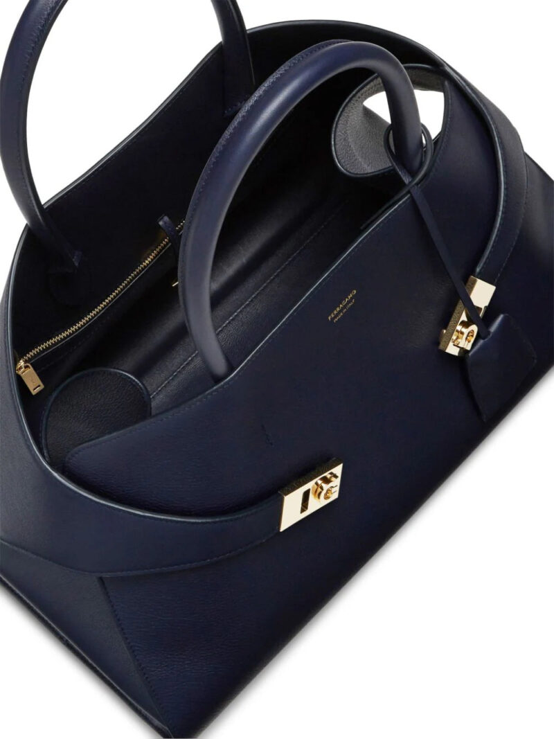 Ferragamo Hug leather tote bag
