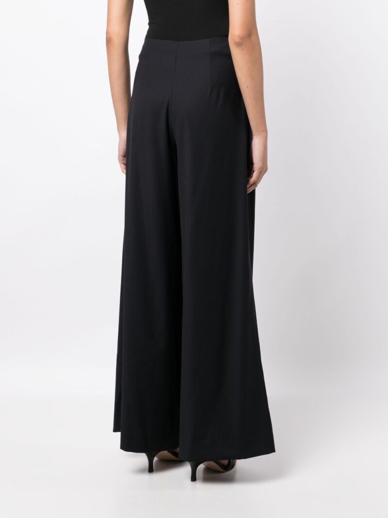 TWP  pressed-crease palazzo trousers