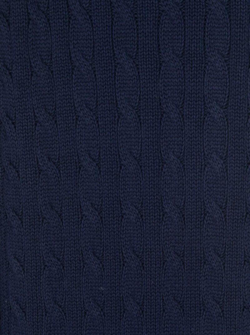 Polo Ralph Lauren Polo Pony knitted cotton scarf