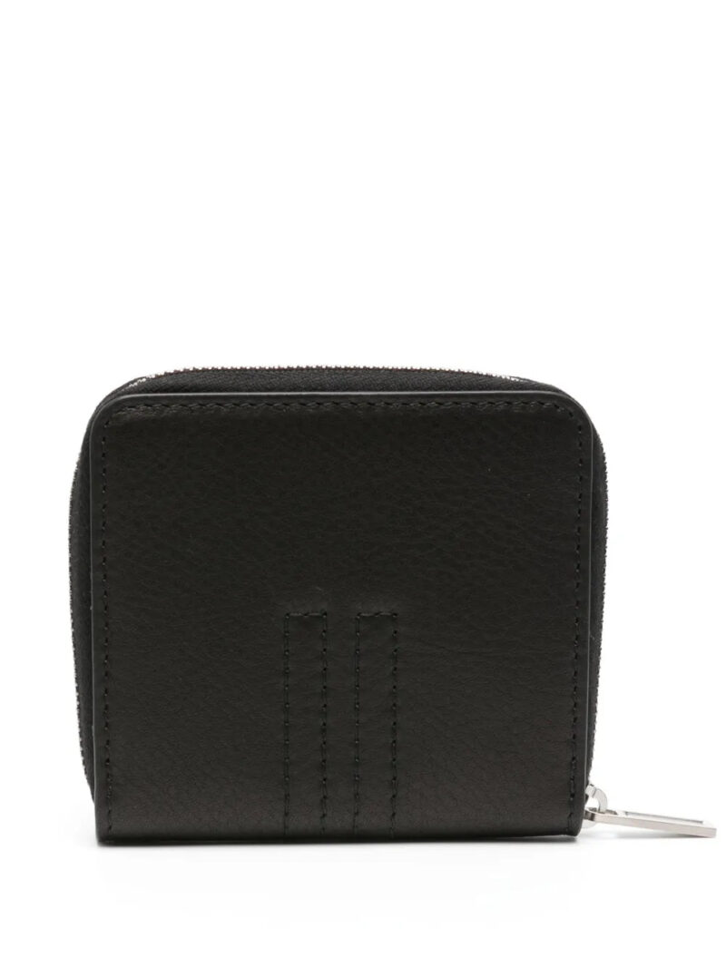 Rick Owens  tonal-stitching leather wallet