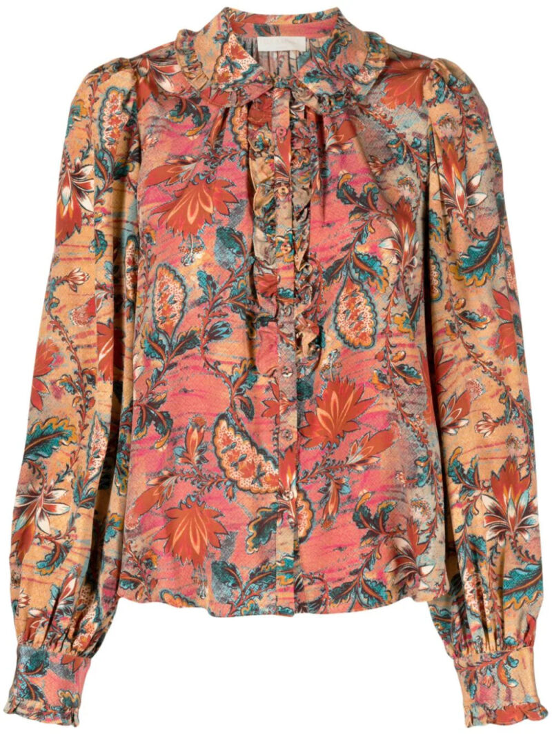 Ulla Johnson  Philipa floral-print silk Blouse