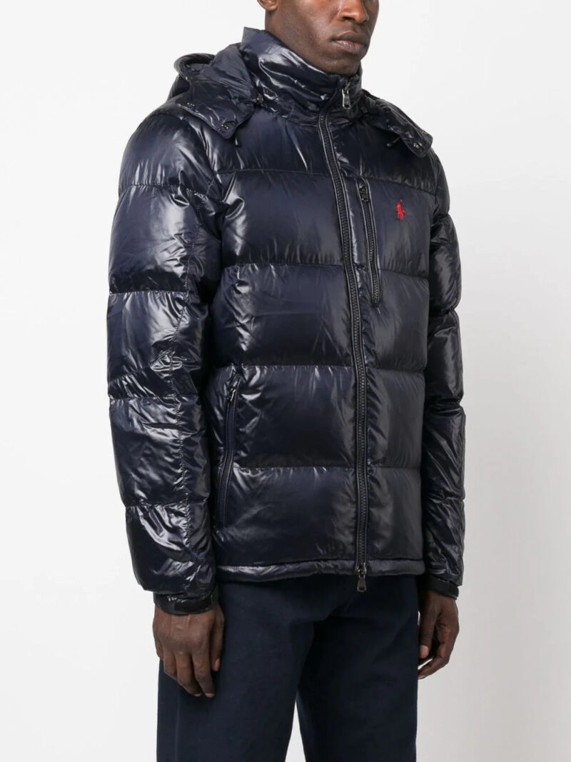 Polo Ralph Lauren  Polo Pony-embroidered hooded puffer jacket