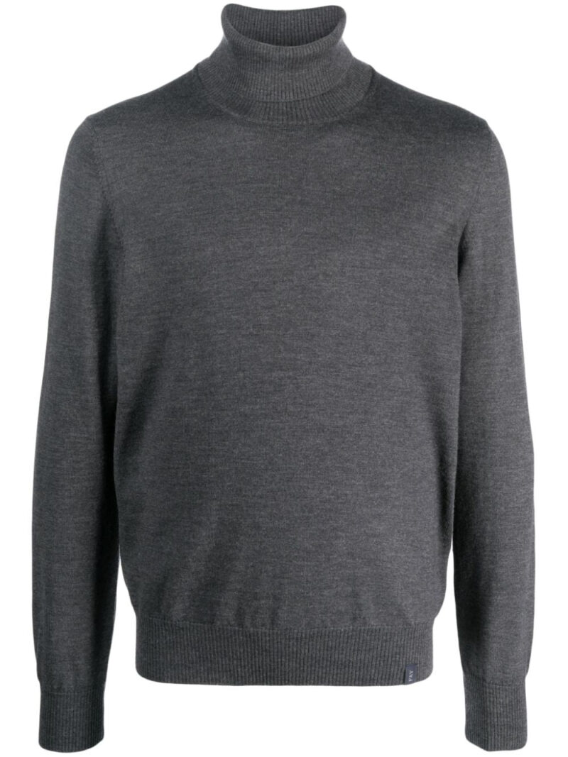 Fay  roll-neck wool jumper