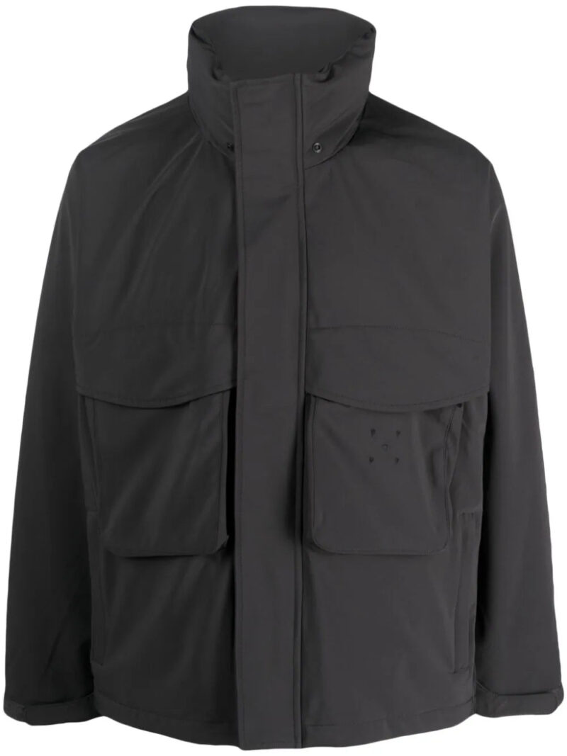 Pop Trading Company  logo-print high-neck padded jacket