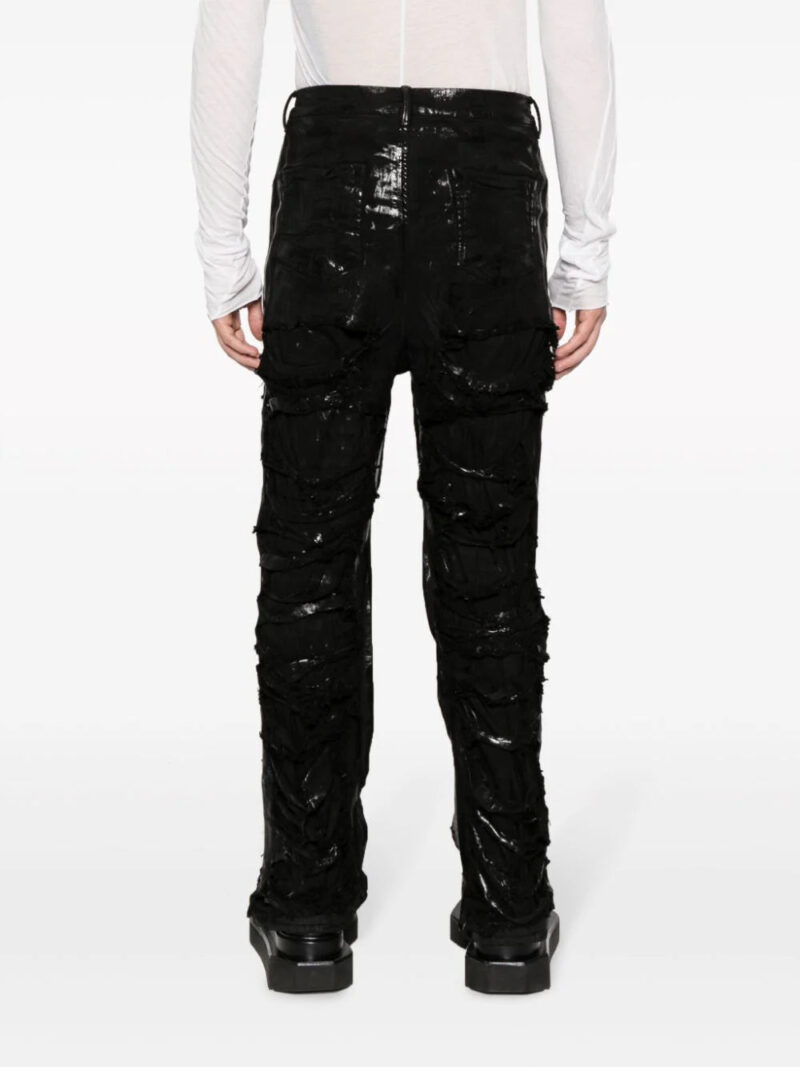 Rick Owens DRKSHDW Geth distressed straight-leg jeans