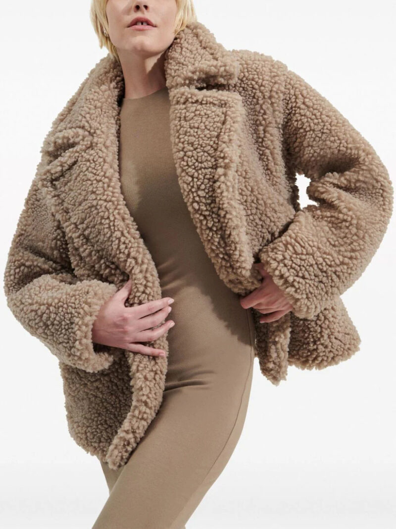 UGG Gertrude short teddy coat