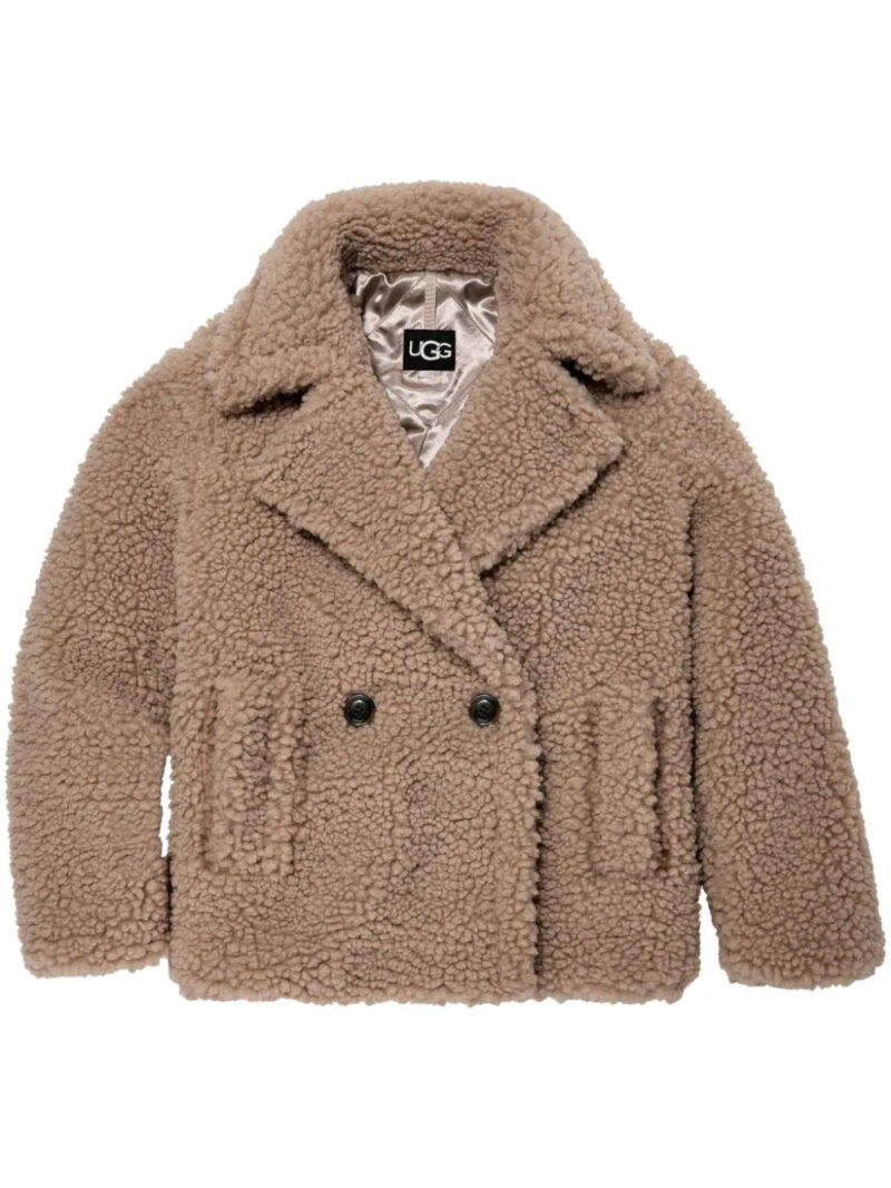 UGG  Gertrude short teddy coat