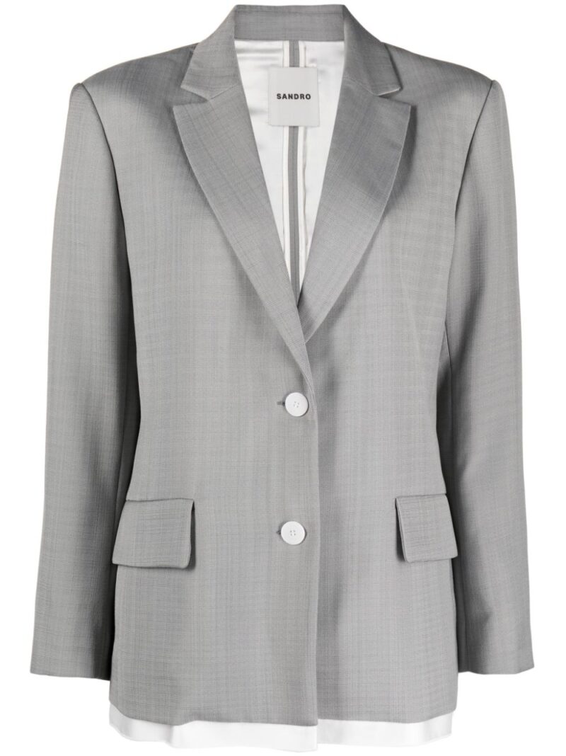 SANDRO  Libelle single-breasted blazer