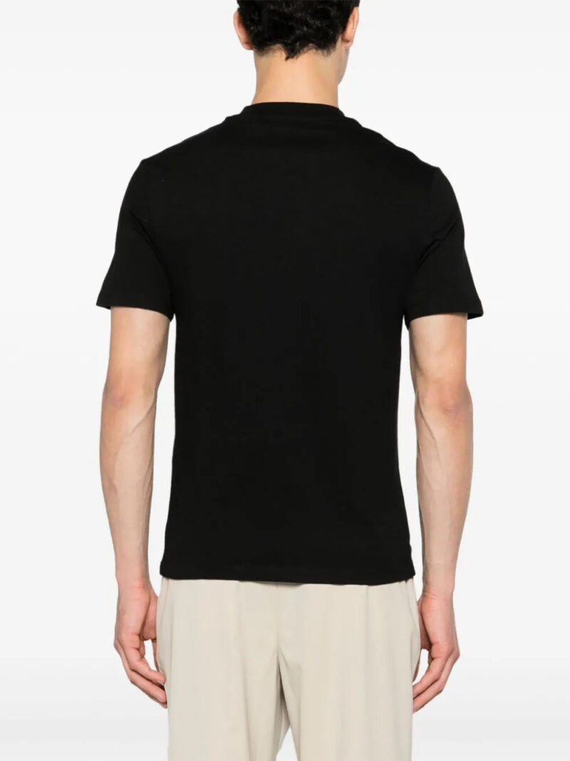 SANDRO  logo-embroidered cotton T-shirt