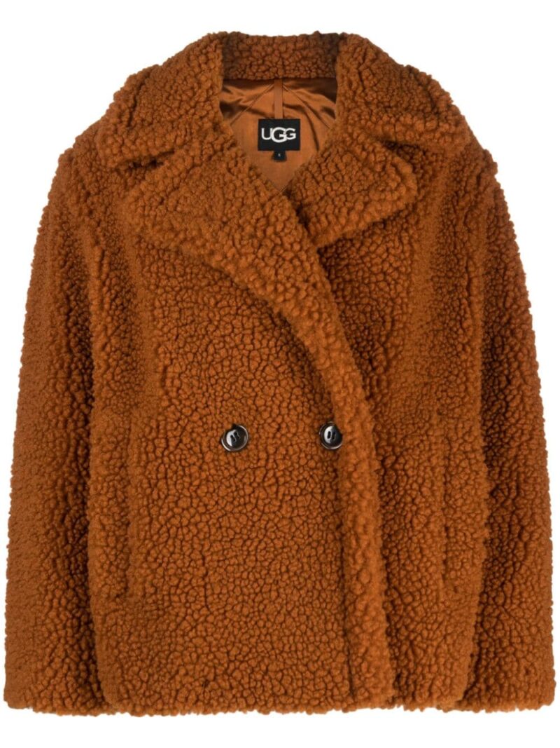 UGG Gertrude short teddy coat