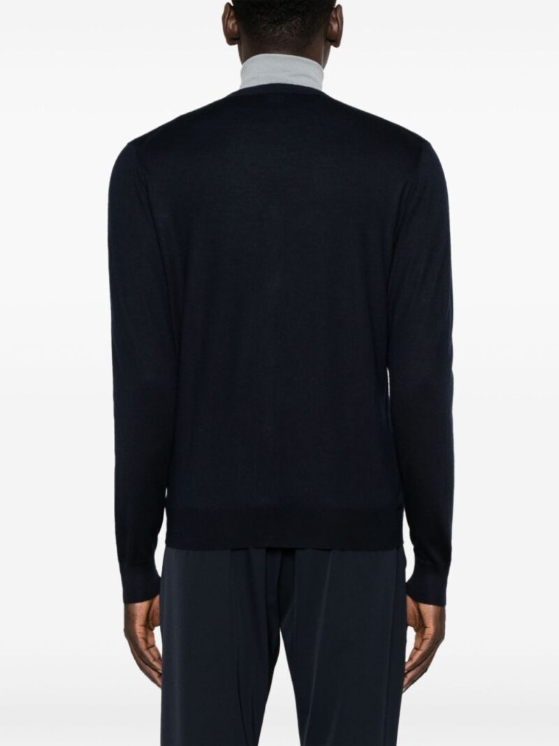 Fedeli V-neck buttoned cardigan