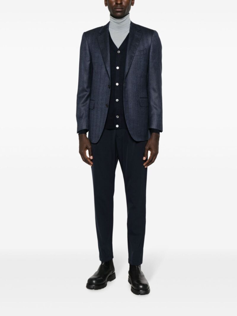 Fedeli V-neck buttoned cardigan