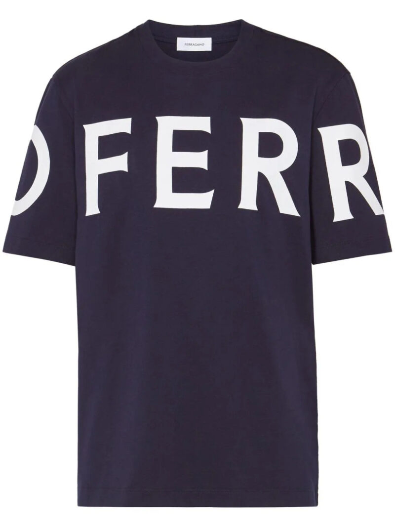 Ferragamo  logo-print cotton T-shirt
