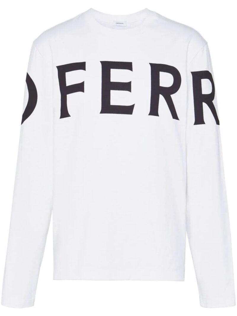 Ferragamo  logo-print cotton T-shirt