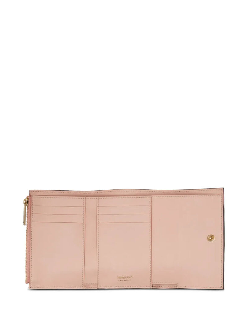 Ferragamo Hug two-tone leather wallet