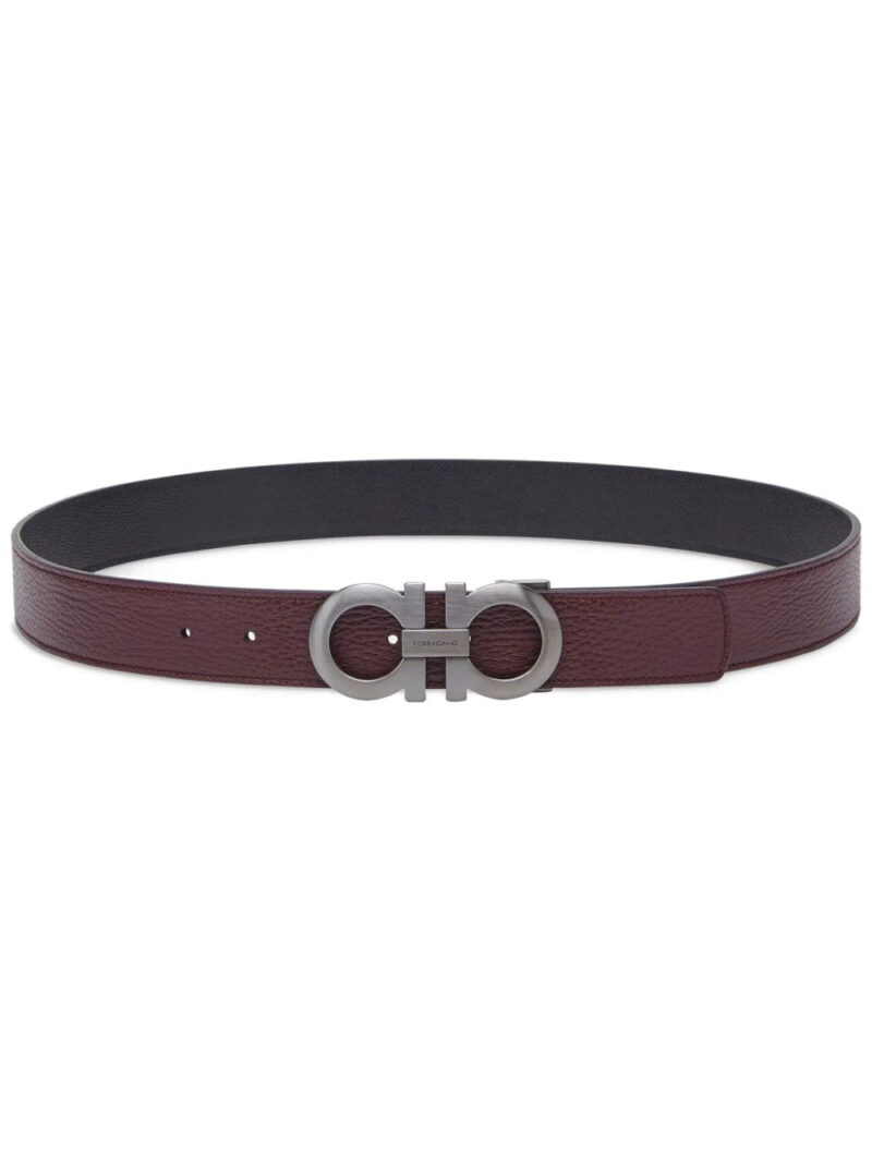 Ferragamo  Gancini-buckle leather belt