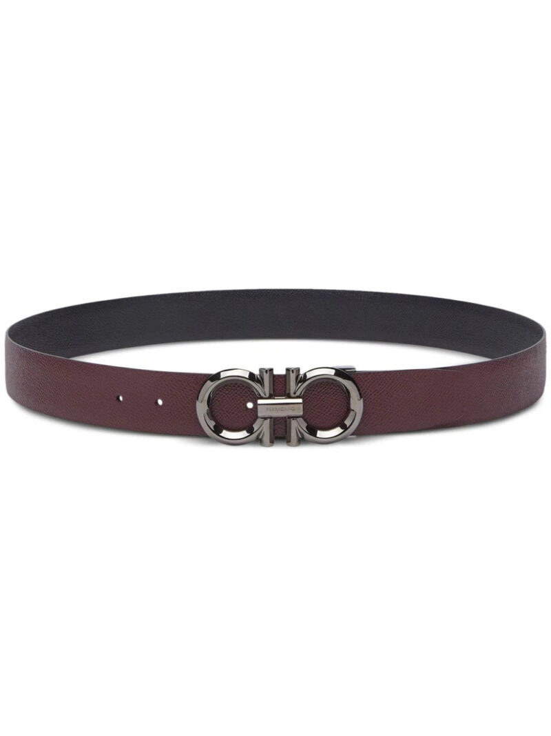 Ferragamo  Gancini reversible leather belt