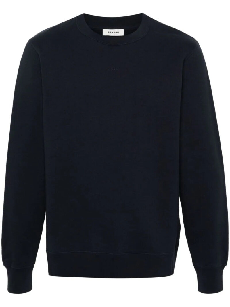 SANDRO  embroidered-logo sweatshirt