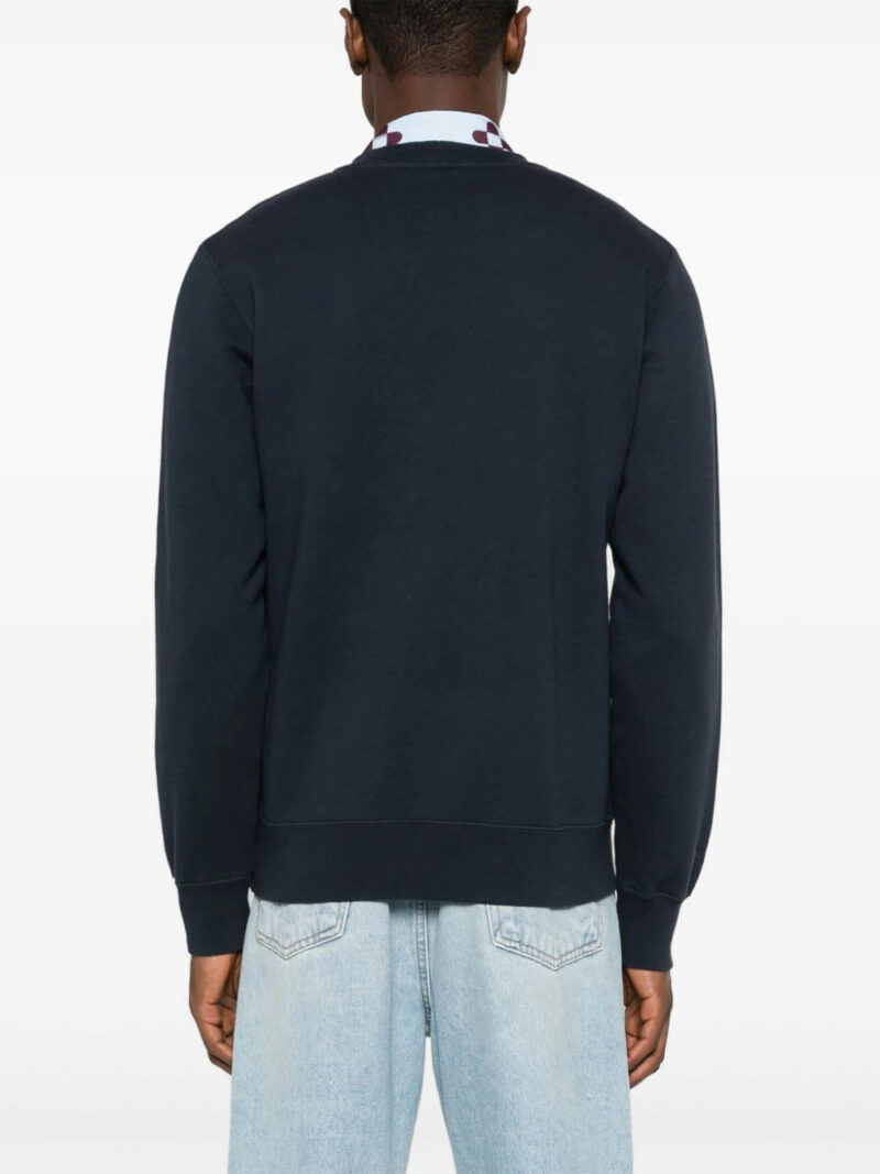 SANDRO embroidered-logo sweatshirt