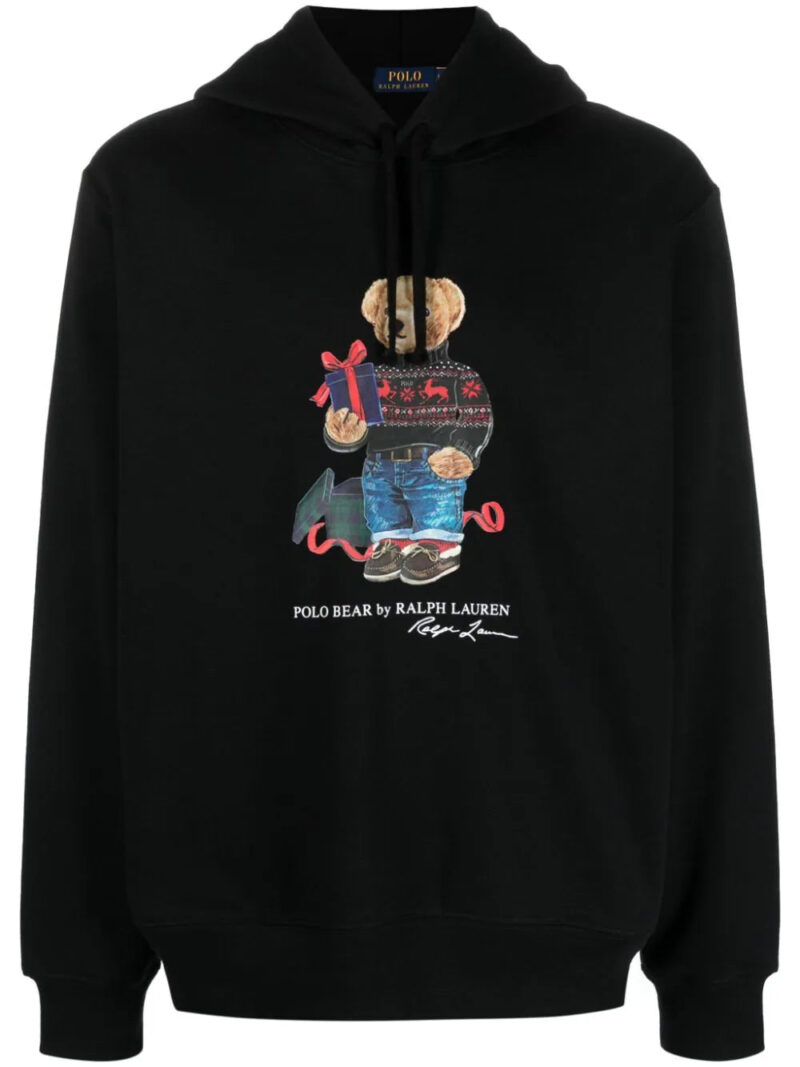 Polo Ralph Lauren  Polo Bear-print pullover hoodie