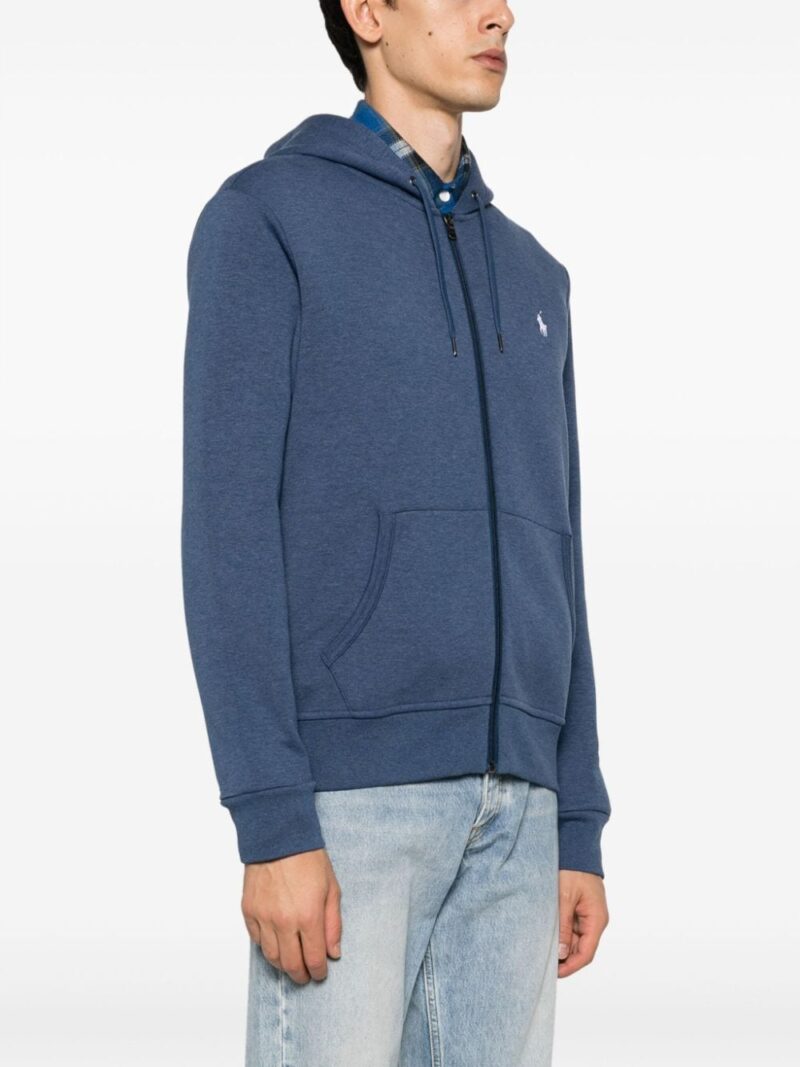 Polo Ralph Lauren  Polo Pony-embroidered zip-up hoodie