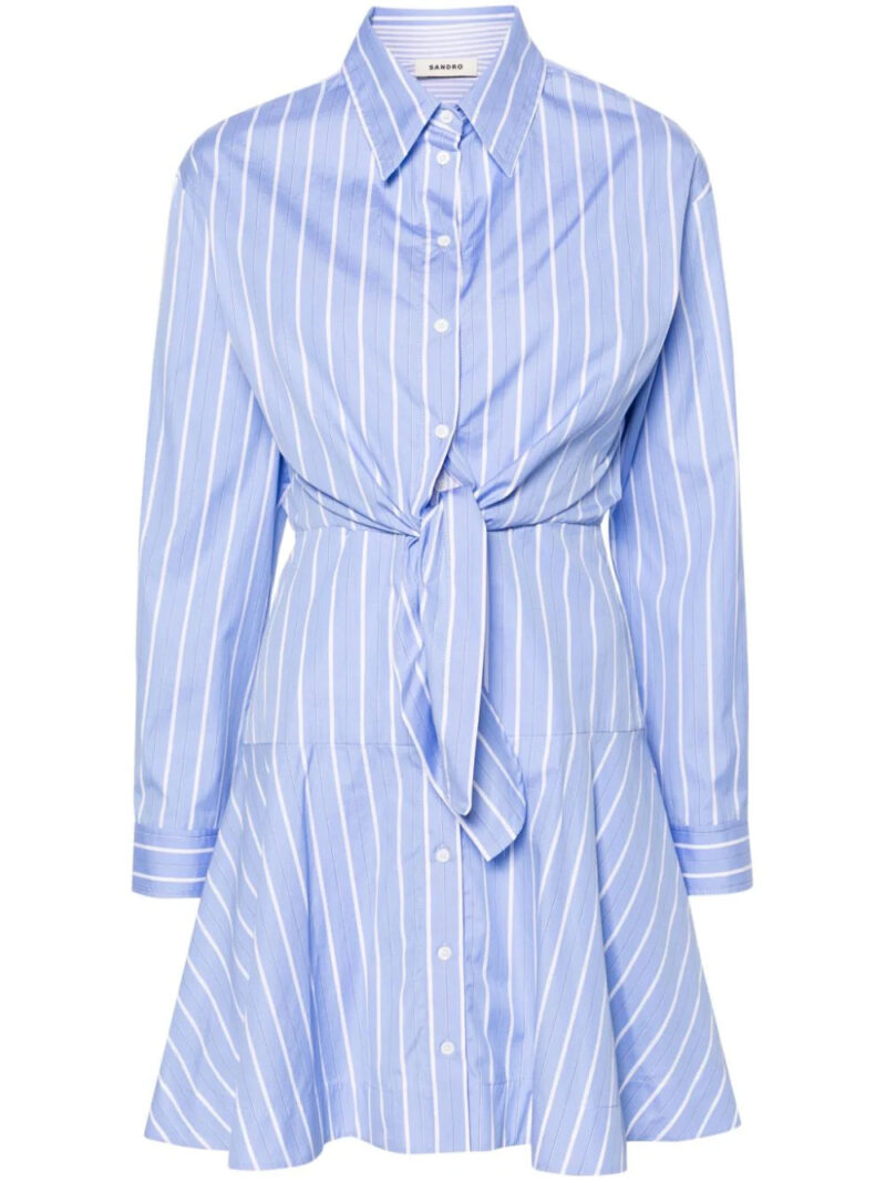 SANDRO  convertible shirt dress
