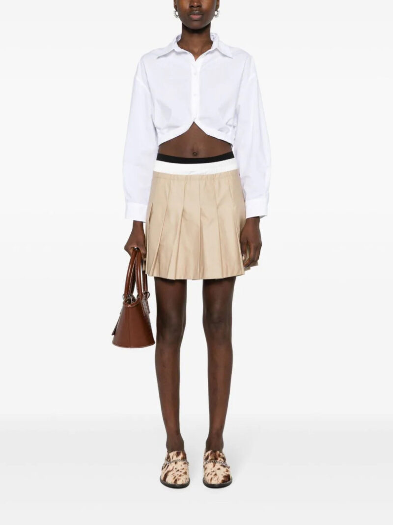SANDRO cropped cotton shirt