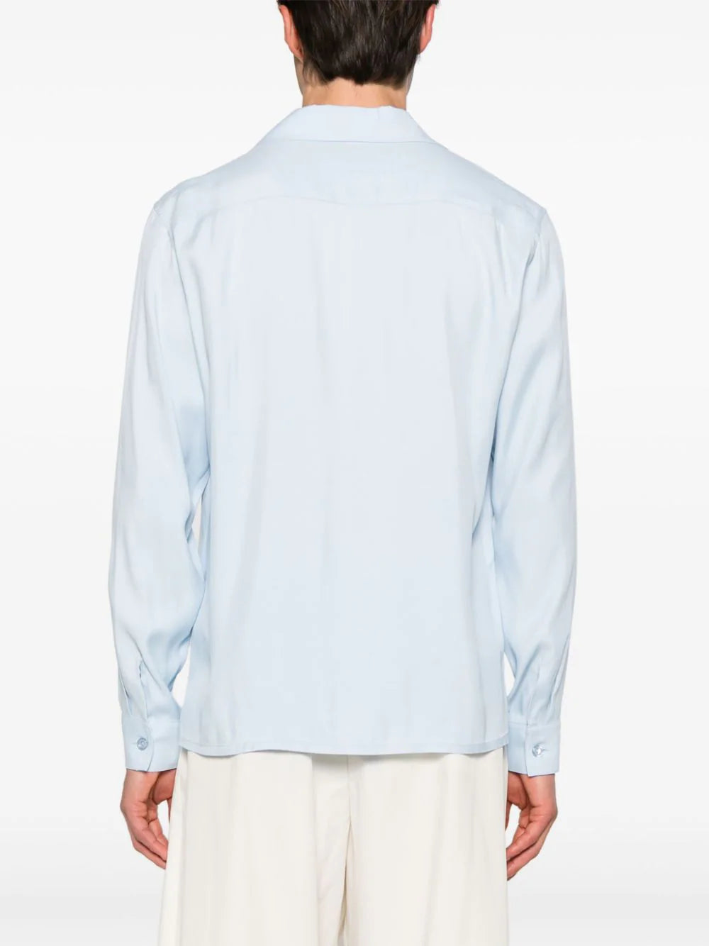 SANDRO camp-collar twill shirt - Image 4