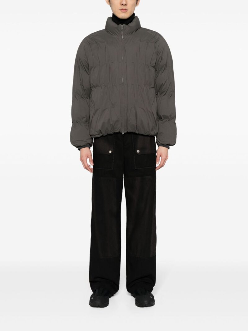Post Archive Faction  decorative-stitching puffer jacket