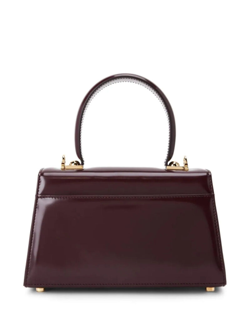 Ferragamo Gancini leather tote bag