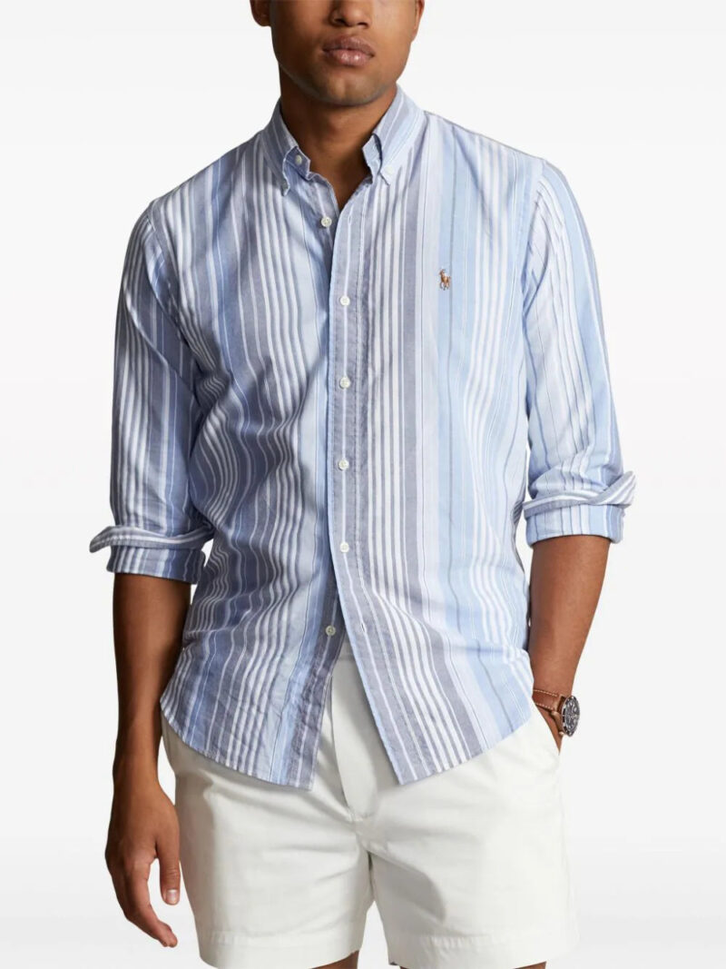 Polo Ralph Lauren  stripe-pattern cotton shirt
