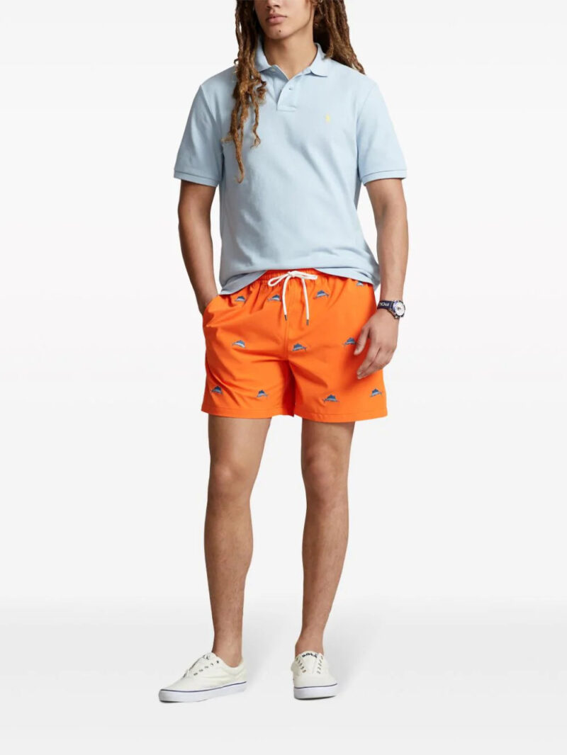 Polo Ralph Lauren  Polo Pony-embroidered cotton polo shirt