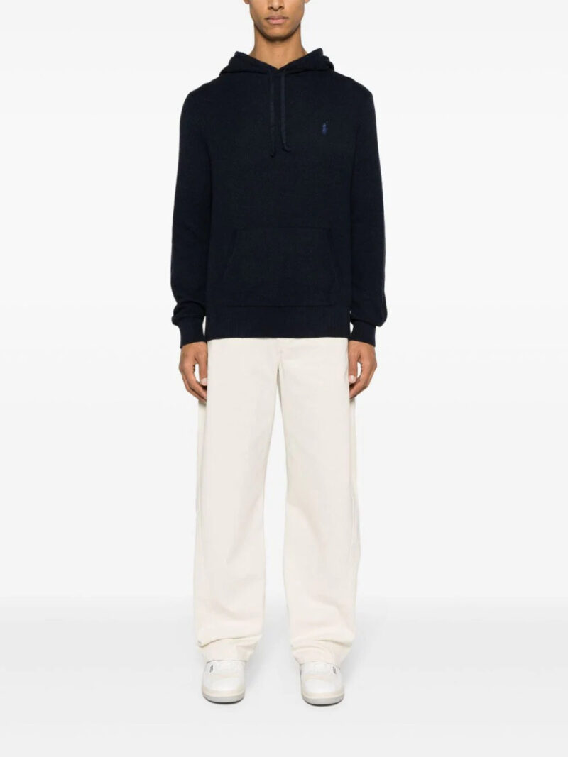 Polo Ralph Lauren  Polo Pony waffle-knit hoodie