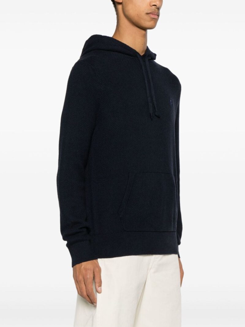 Polo Ralph Lauren  Polo Pony waffle-knit hoodie