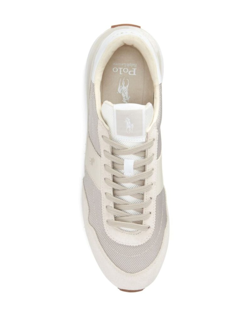 Polo Ralph Lauren panelled lace-up sneakers