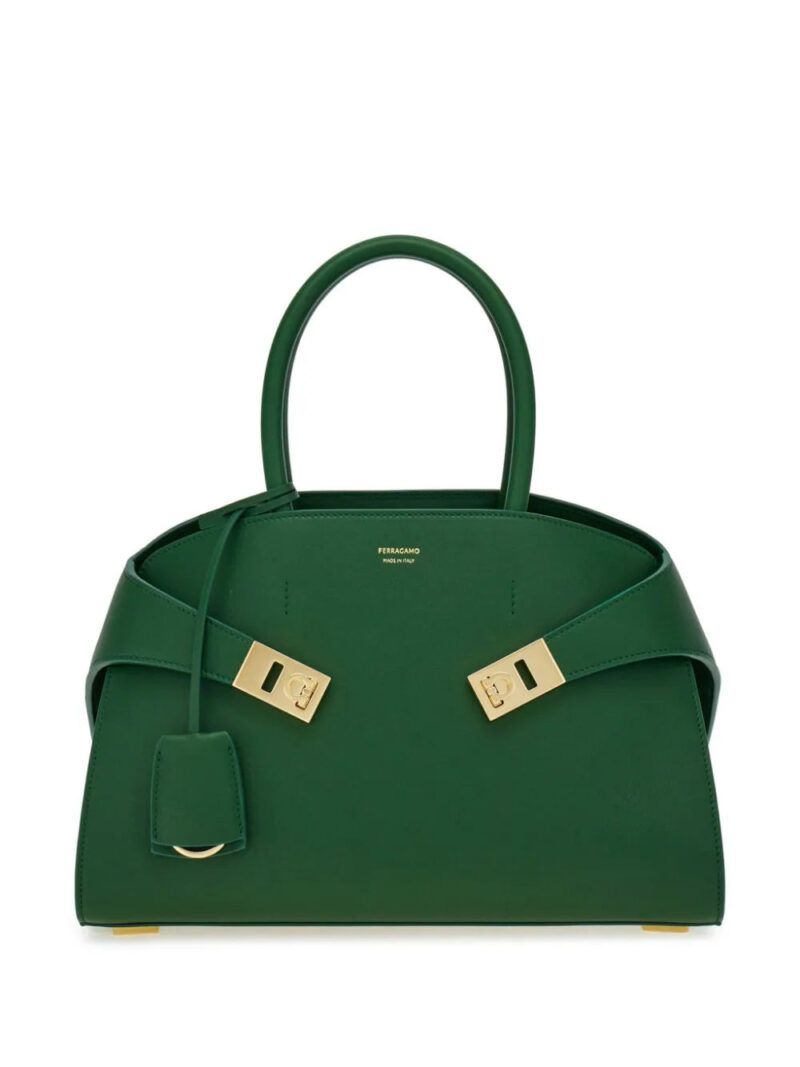 Ferragamo  FERRAGAMO HUG SOFT LEATHER TOTE